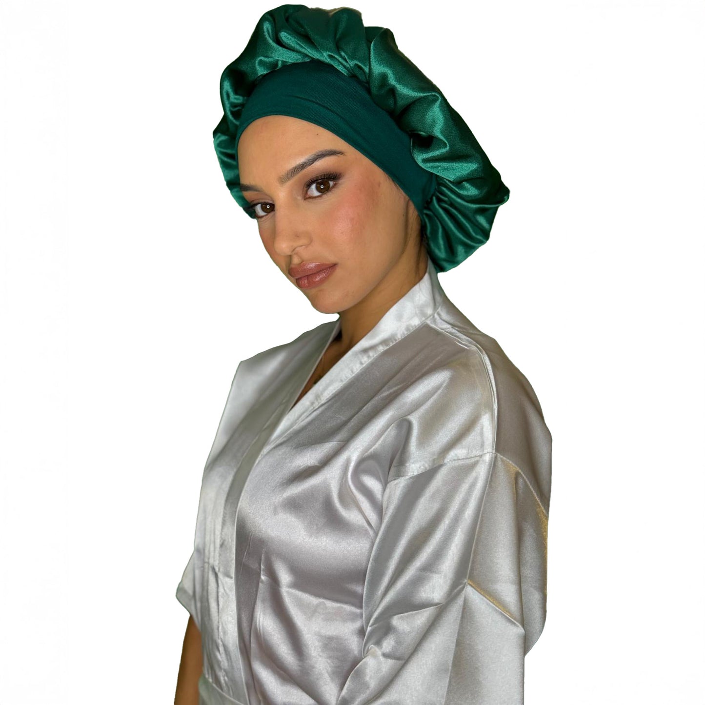 Bonnet en satin
