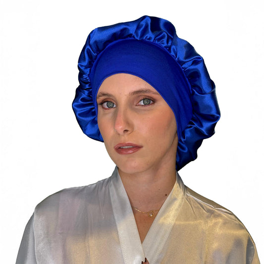 Bonnet en satin