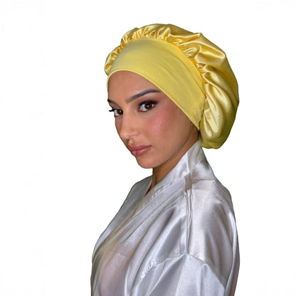 Bonnet en satin