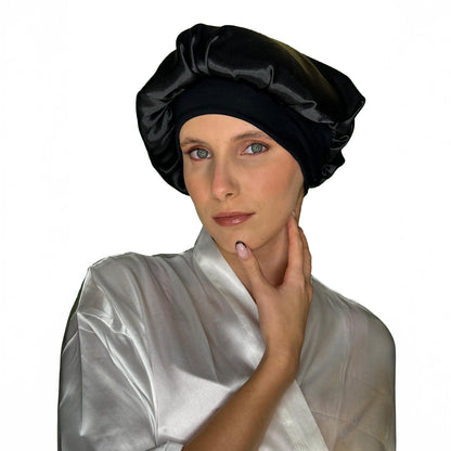 Bonnet en satin