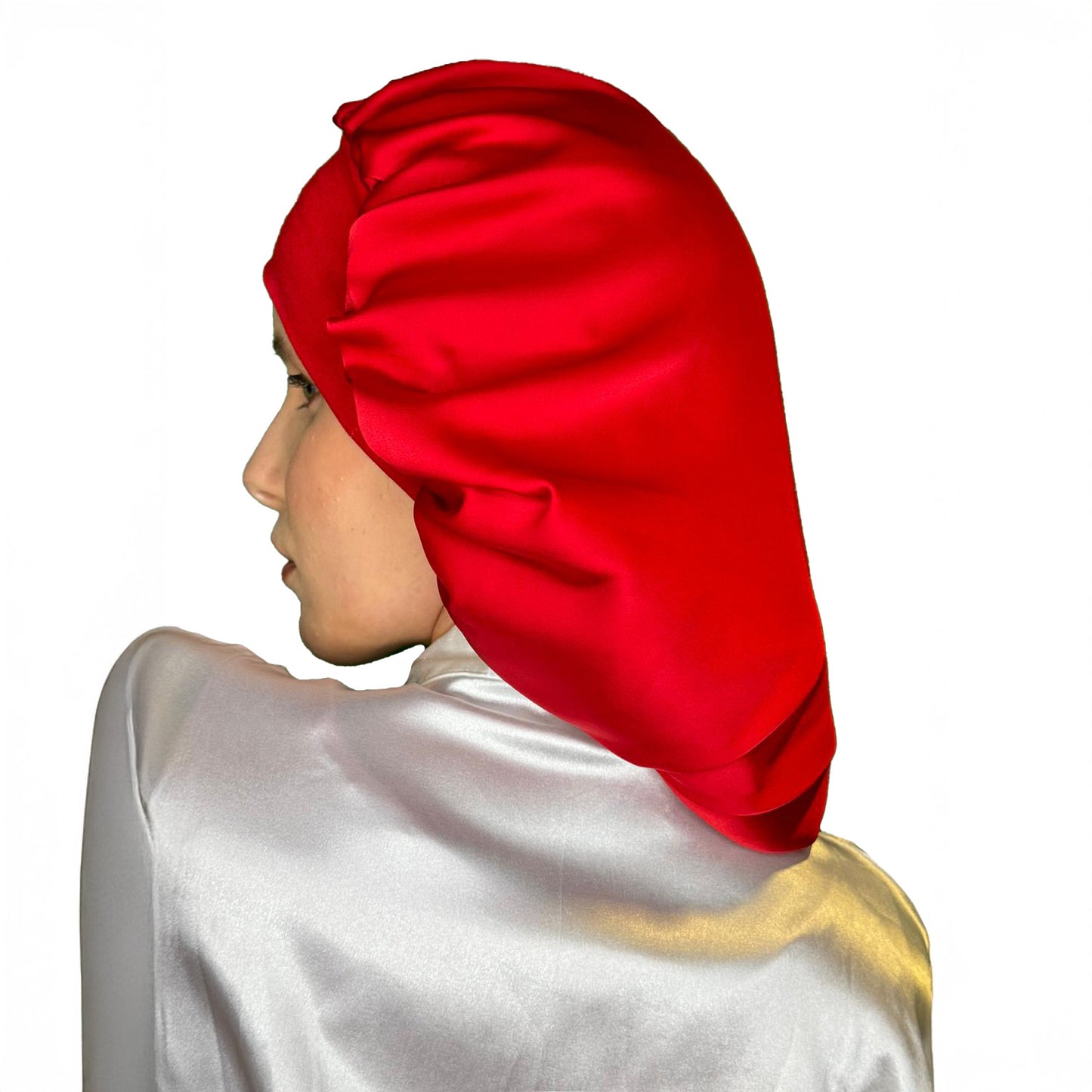 Bonnet en satin
