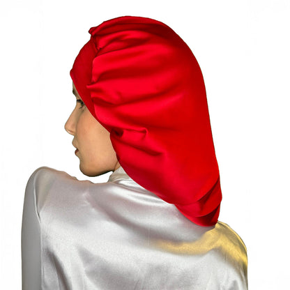 Bonnet en satin