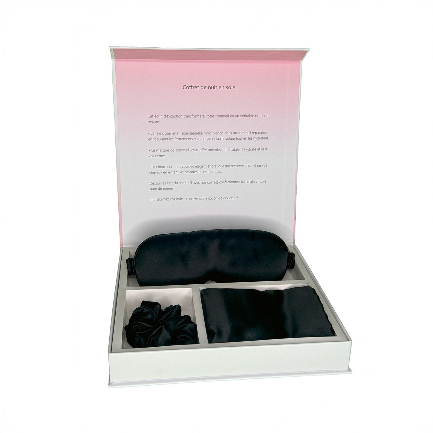 Coffret en soie