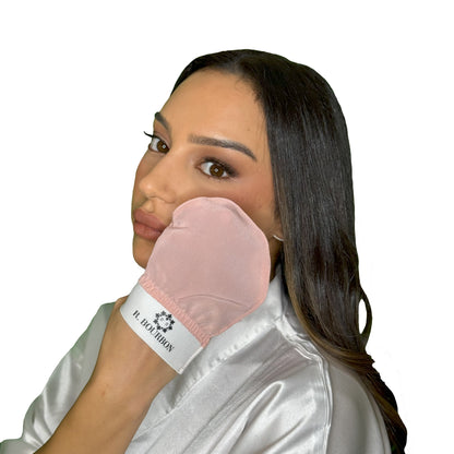 Gant exfoliant en soie Visage